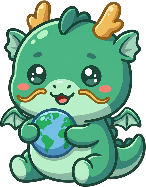 Ron Ron, the Xiao Long eSIM mascot