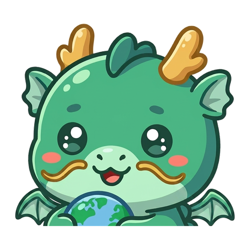Xiao Long eSIM のマスコット ロンロン